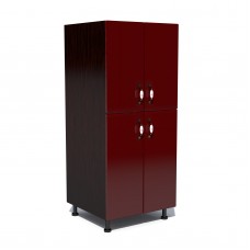 Soldat 60 cu 4 usi Zebra MDF rosu simplu